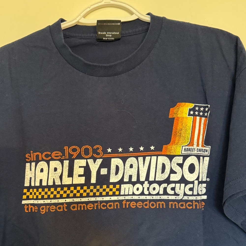 Harley-Davidson Dark Blue Graphic Tee